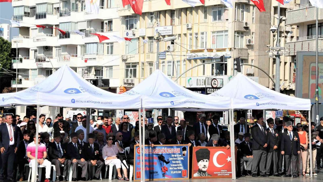 Antalya’da Gaziler Günü’nde gazilere pozitif ayrımcılık