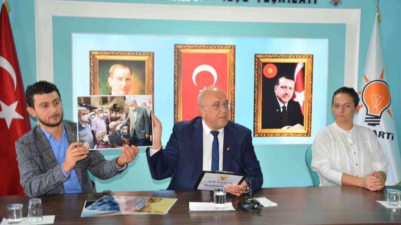 AK Parti Manavgat İlçe Başkanı Erol: “Yetişmeyen evlerin sorumlusu CHP’dir”