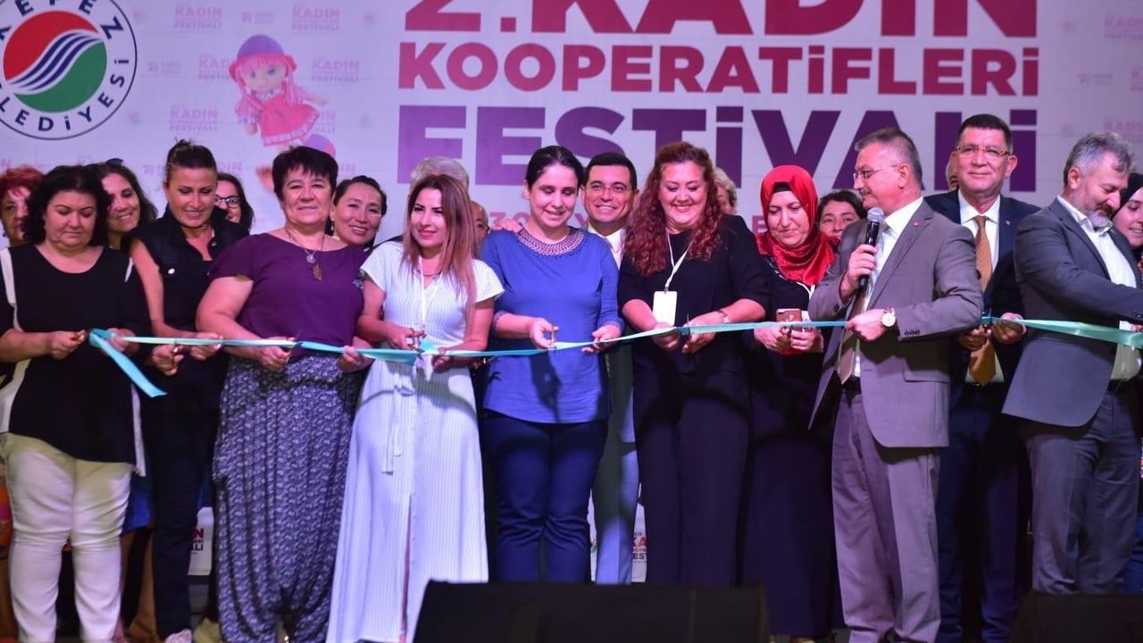 Kepez’in, Antalya 2. Kadın Kooperatifleri Festivali başladı