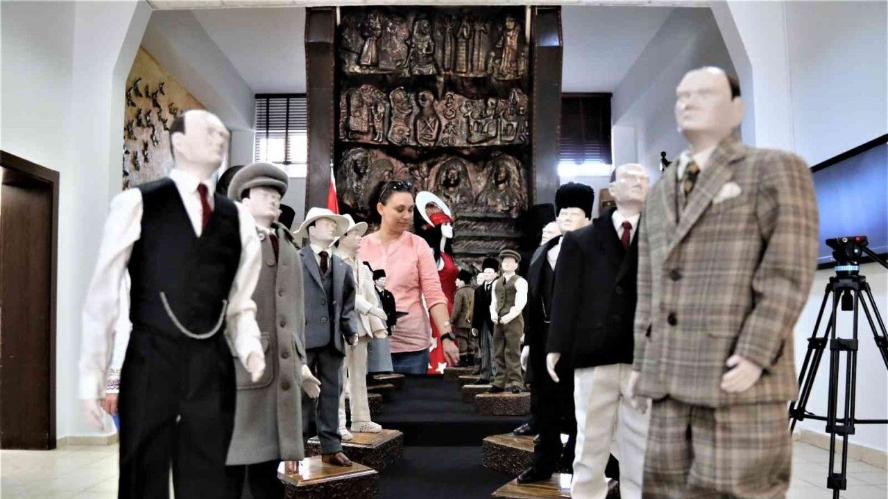 20 kişilik ekip 1.5 yılda Atatürk’ün 15 farklı elbisesinin birebir aynısını dikti