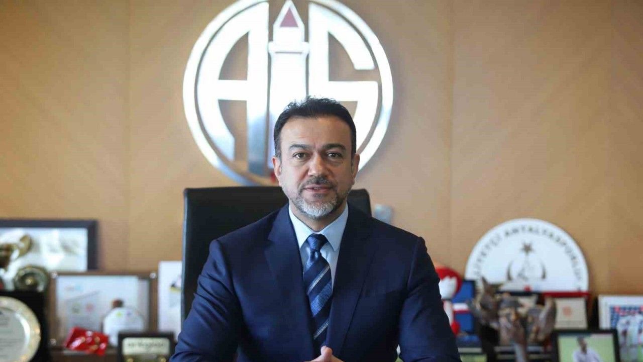 Antalyaspor’da yeni başkan Sabri Gülel