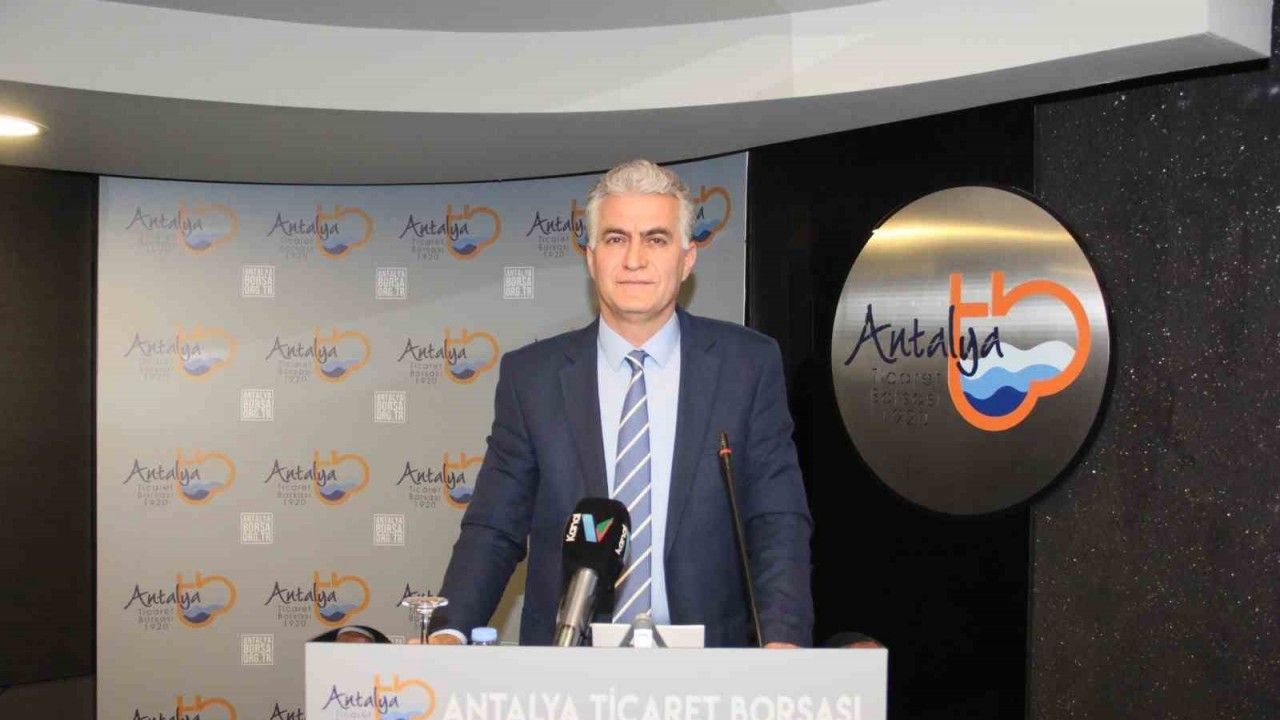 Antalya Ticaret Borsası Başkan Vekili Halil Bülbül: