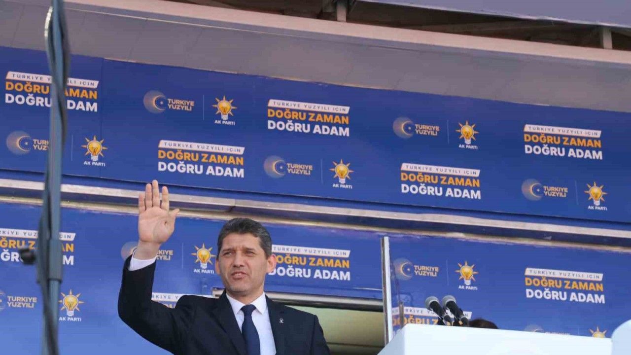 AK Parti İl Başkanı Çetin: "Seçim mitingi ile Antalya’da tarihi günlerden biri yaşandı"