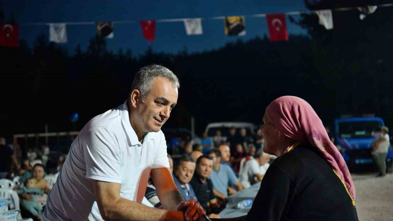 18. Alim Pınarı Yayla Şenlikleri’ne katılan ilk başkan Semih Esen oldu