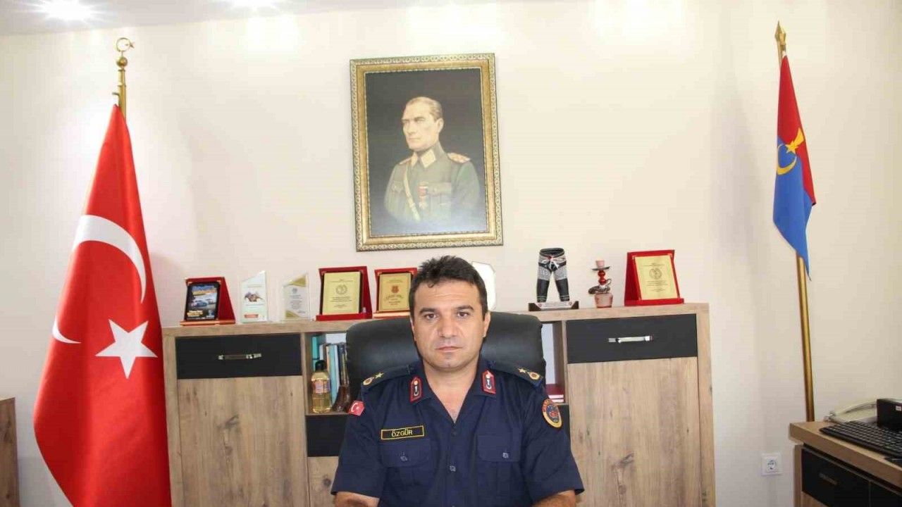 Binbaşı Erkan Özgür görevine başladı