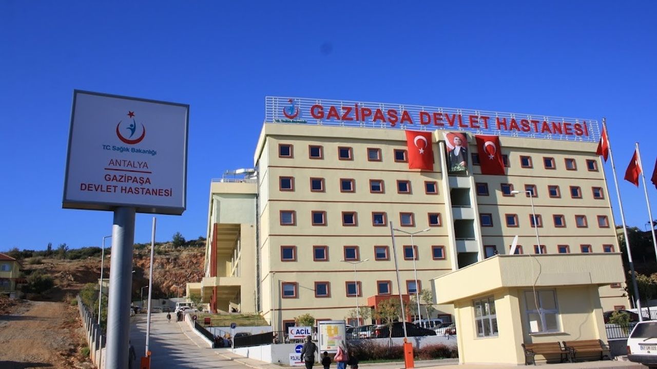 Gazipaşa Devlet Hastanesi’ne 7 ayda 201 bin 485 hasta başvurdu