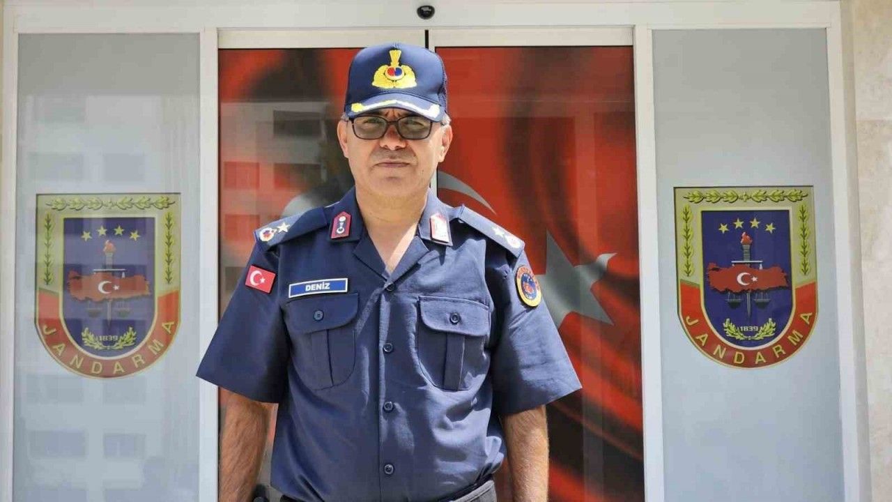 Manavgat Jandarma İlçe Komutanı Jan. Bnb. Mustafa Deniz göreve başladı