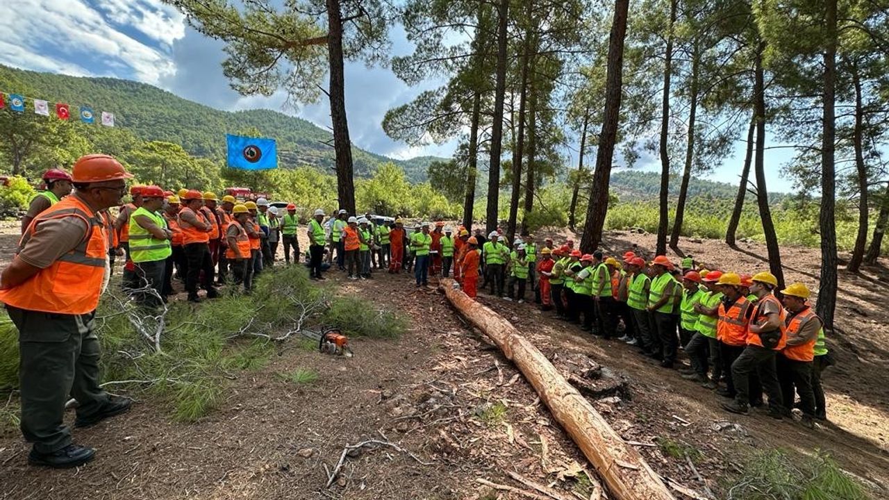 Gazipaşa’da orman personeline eğitim verildi