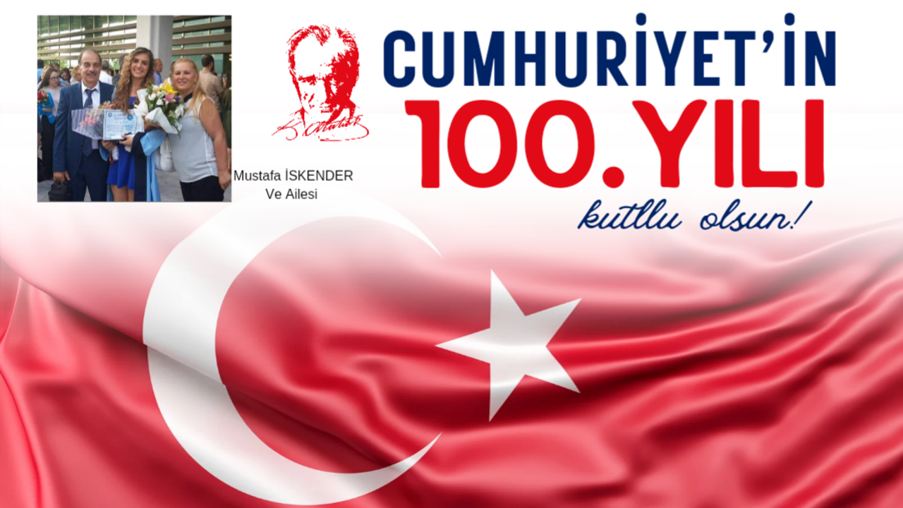 Mustafa İskender Cumhuriyet Bayramı 100'ncü yıl kutlaması