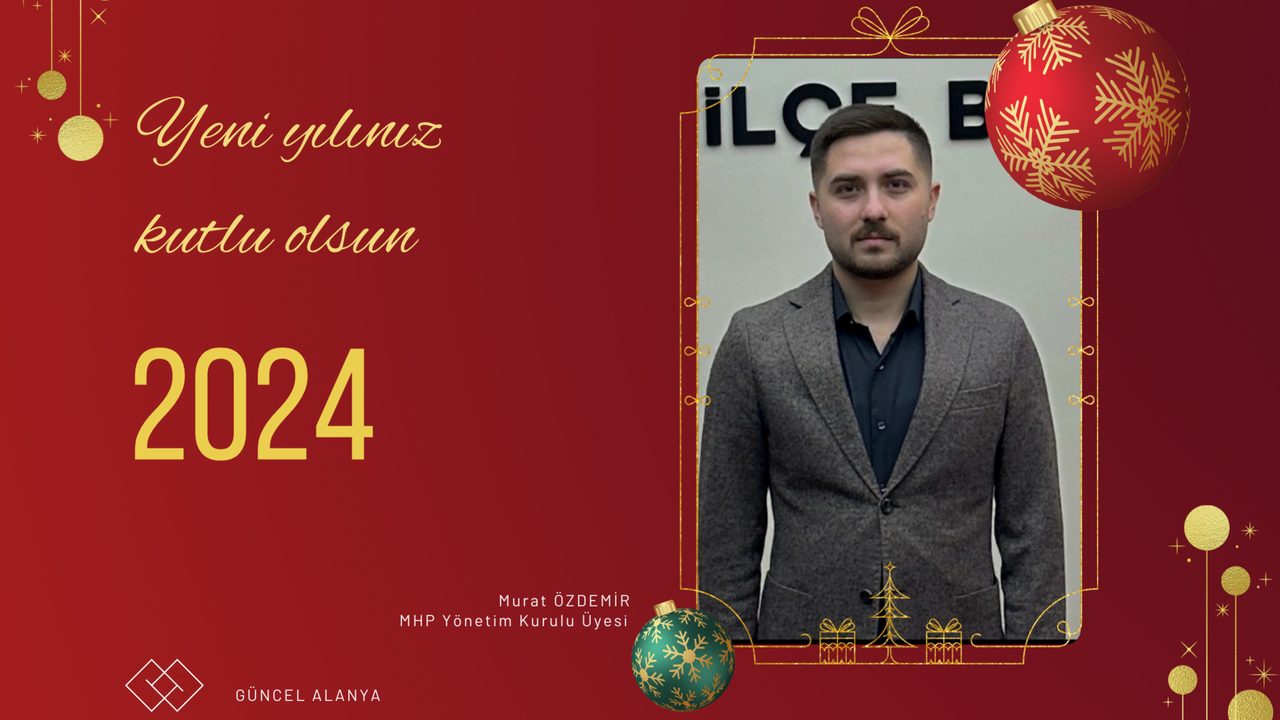 Murat Özdemir yeni yıl kutlaması