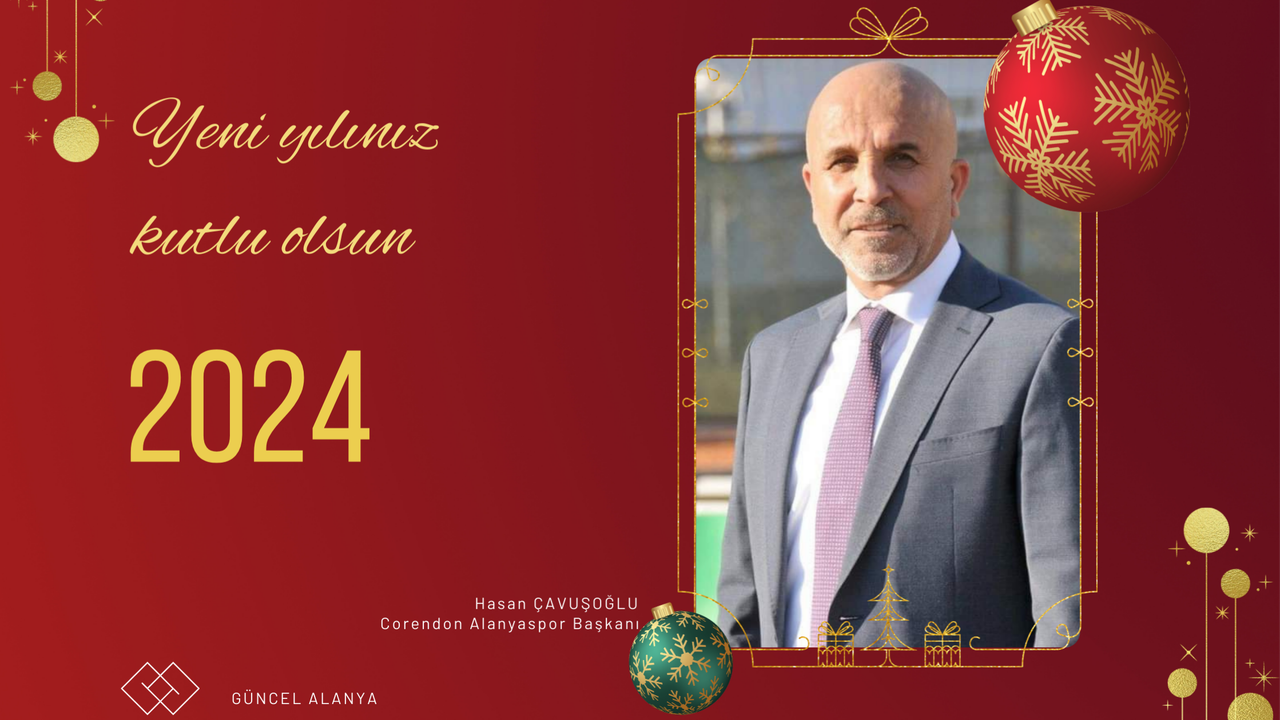 Hasan Çavuşoğlu yeni yıl kutlaması
