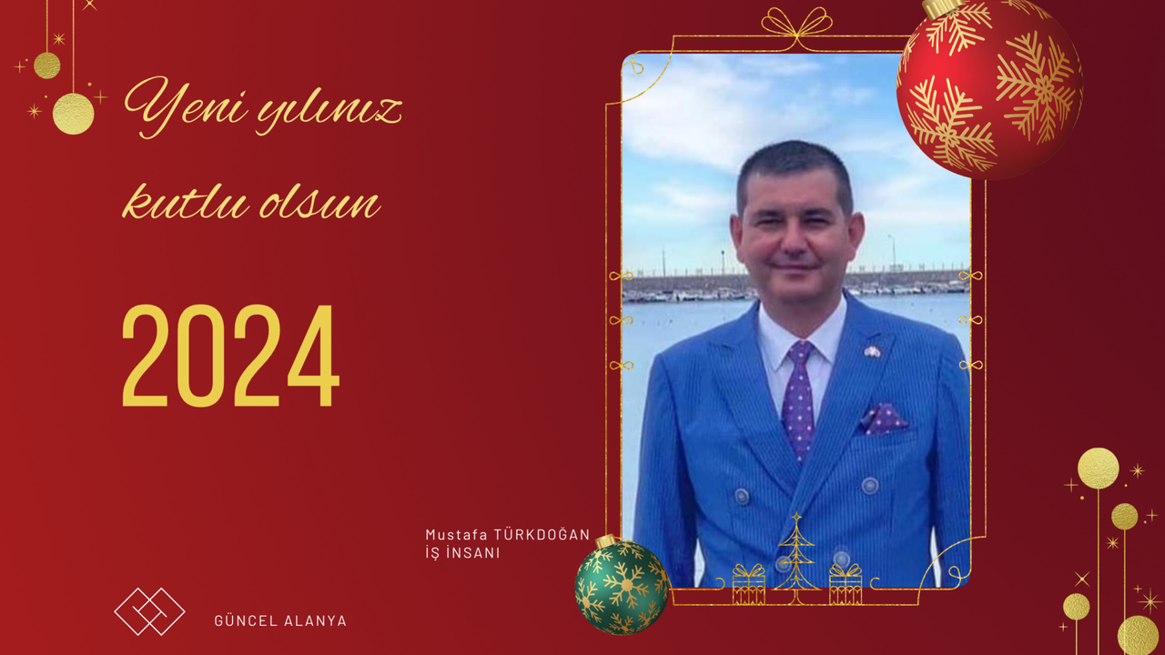 Mustafa Türkdoğan yeni yıl kutlaması