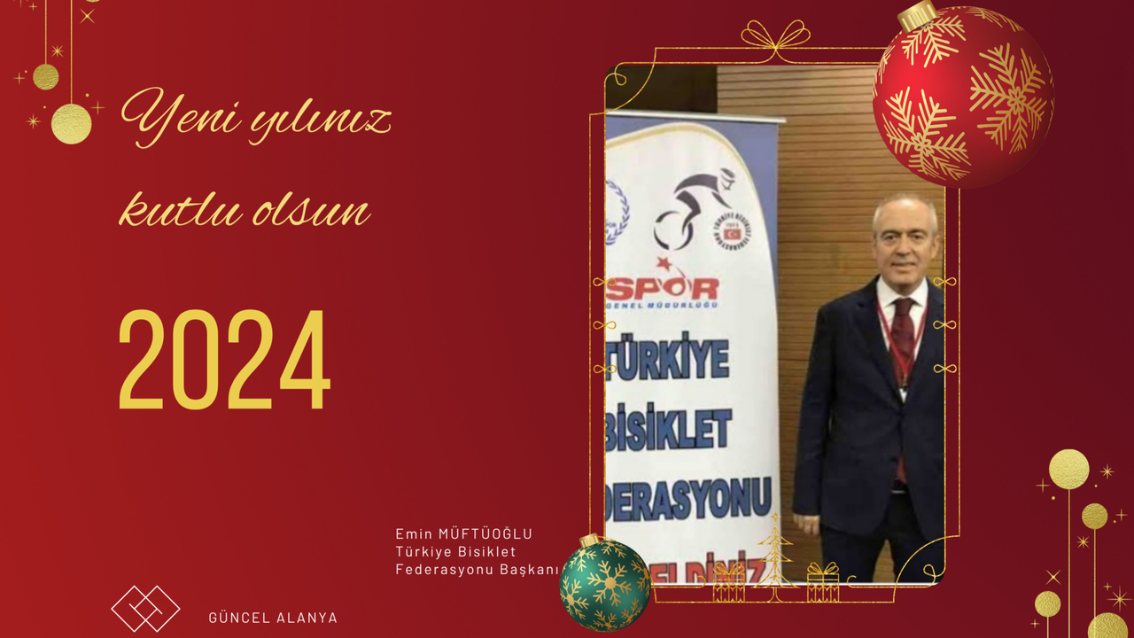 Emin Müftüoğlu yeni yıl kutlaması