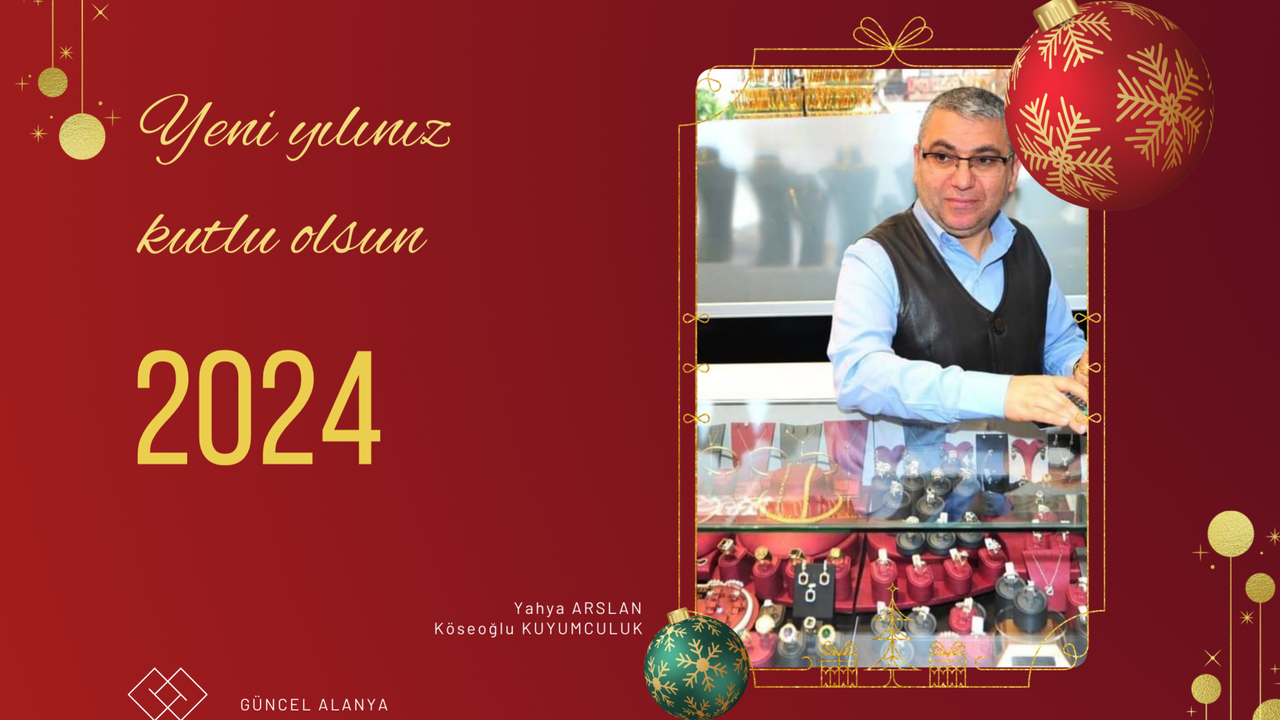 Yahya Arslan yeni yıl kutlaması