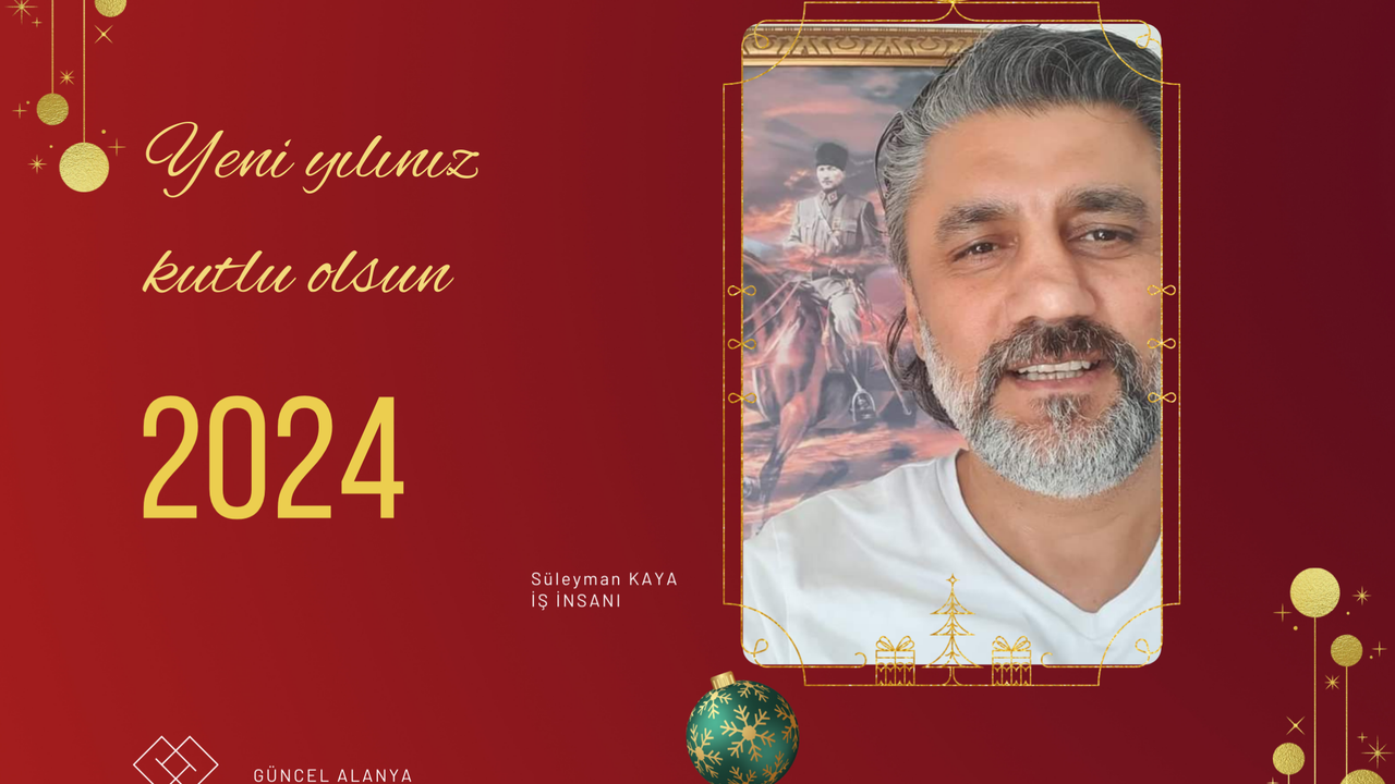 Süleyman Kaya yeni yıl kutlaması