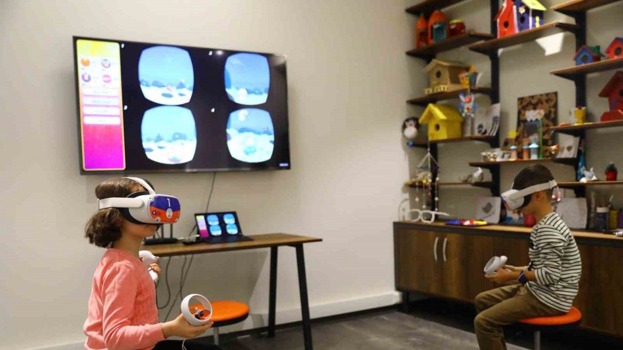 Çocuklara sanal gerçeklik oyunuyla çevre bilinci
