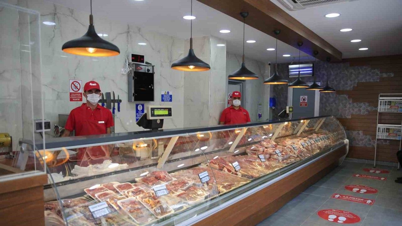 Halk Et Satış Mağazalarında 4 yılda 122 bin 728 kilogram et ve et ürünü satıldı