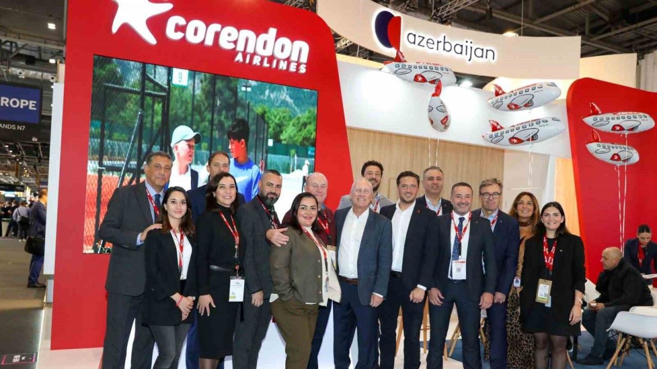 Corendon Airlines World Travel Market’e katıldı
