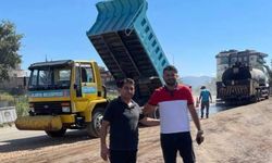 Avsallar Muhtarından asfalt teşekkürü