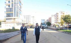 Döşemealtı’nda Atatürk Caddesi’ne sıcak asfalt