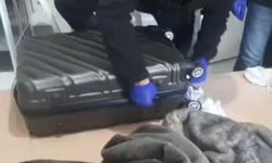 Jandarmanın baskın yaptığı evde bir valiz dolusu uyuşturucu ele geçirildi