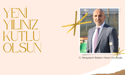 C. Alanyaspor Başkanı Hasan Çavuşoğlu yılbaşı kutlaması