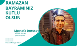 MÜSİAD Alanya Şube Başkanı Mustafa Durusoy bayram kutlaması