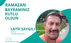 Latif Saygılı bayram kutlaması