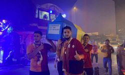 Antalya’da sarı-kırmızılı taraftarlar Fenerbahçe’nin temsili tabutunu kaldırdı