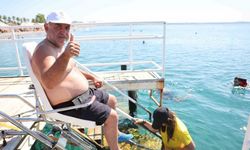 Engelsiz Plajı bu yıl da engellilerin gözdesi