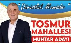Yakup Gündoğan TOSMUR'A yeniden aday