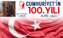 Latif Saygılı Cumhuriyet Bayramı 100'ncü yıl kutlaması