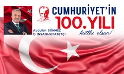 Abdullah Sönmez Cumhuriyet Bayramı 100'ncü yıl kutlaması