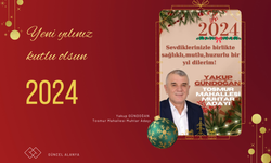 Tosmur Muhtar Adayı Yakup Gündoğan yeni yıl kutlaması