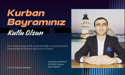 MÜSİAD Alanya Başkanı Mustafa Durusoy bayram kutlaması