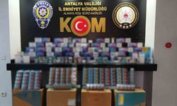 Antalya’da kaçak sigara operasyonu: 3 tutuklama