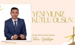 Ziraat Odası Başkanı Tahir Göktepe yılbaşı kutlaması