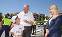 Başkan Özçelik trafik haftası etkinliklerine katıldı