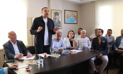 CHP heyeti Alanya'da muhtarlarla buluştu