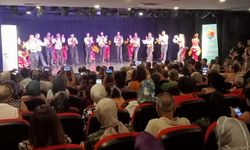 Kursiyerler yıl sonu sergisinde buluştu