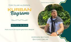 Korhan Baysan bayram kutlaması