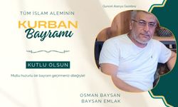 Osman Baysan bayram kutlaması