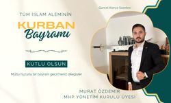 Murat Özdemir bayram kutlaması