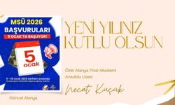 Alanya Final Eğitim Kurumları Necat Küçük Yeni yıl kutlaması