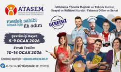 ATATASEM'de ikinci dönem kayıtları başlıyor