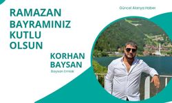 Korhan Baysan Ramazan Bayramı kutlaması