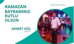 Ahmet Gül Ramazan Bayramı kutlaması