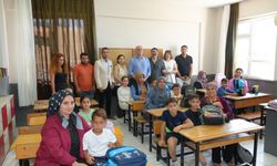 Kırsaldaki öğrencilerin yüzünü güldüren destek