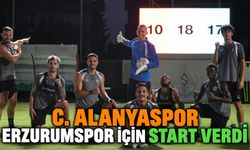 C. Alanyaspor, Erzurumspor icin start verdi