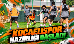 KOCAELİSPOR HAZIRLIĞI BAŞLADI
